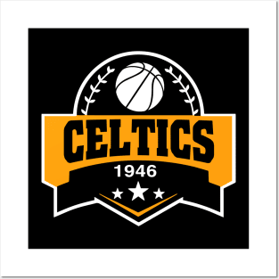 Personalized Basketball Celtics Proud Name Vintage Beautiful Posters and Art